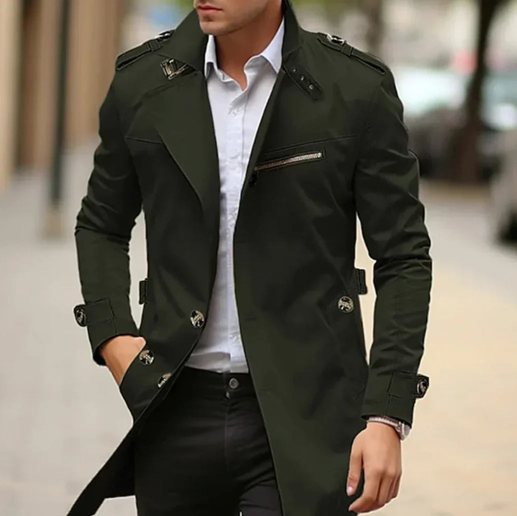 Nathan | Elegante trench blazer
