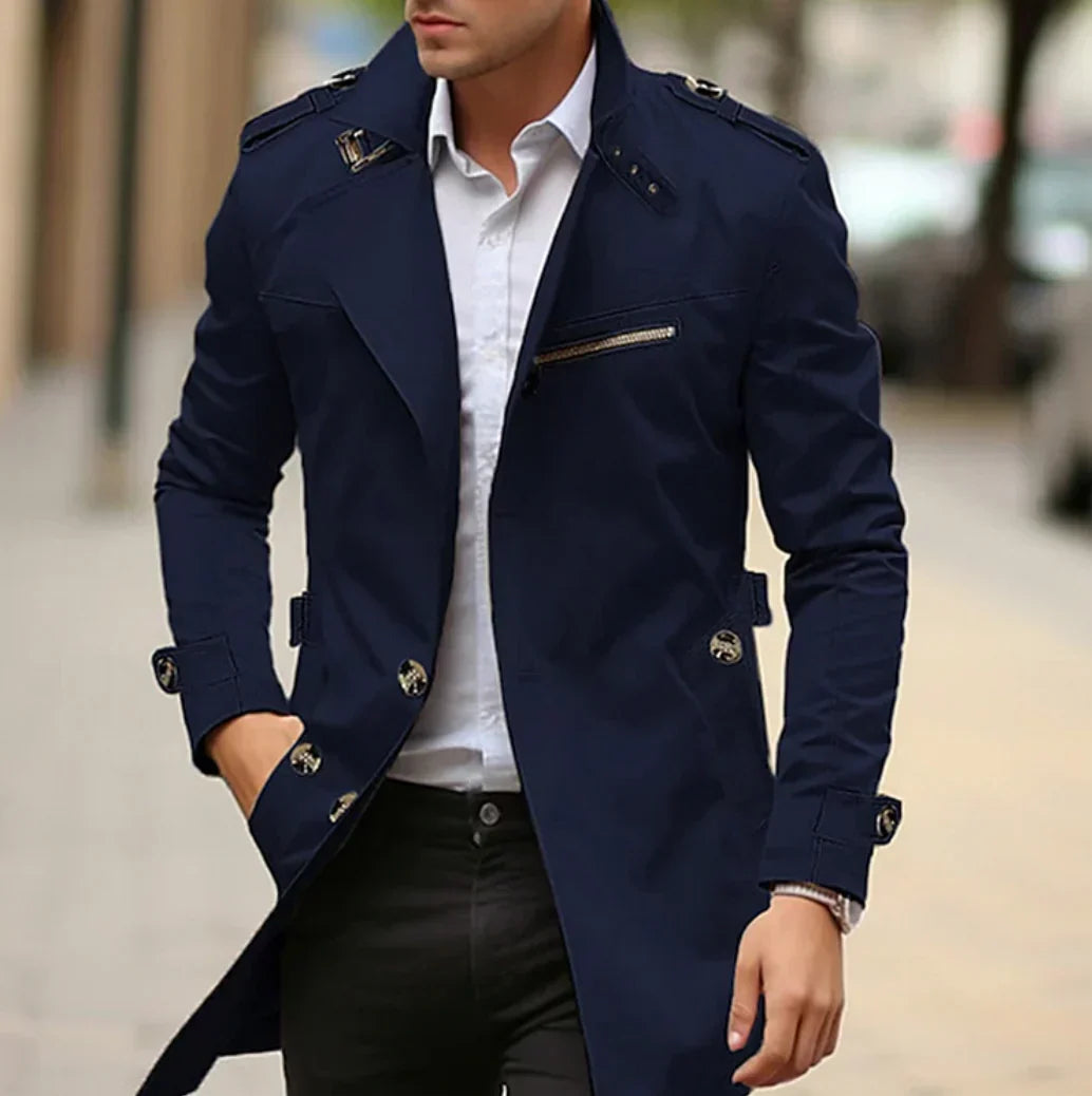 Nathan | Elegante trench blazer