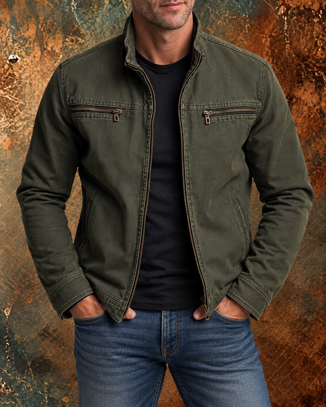 Pier | Klassieke overshirt jasje