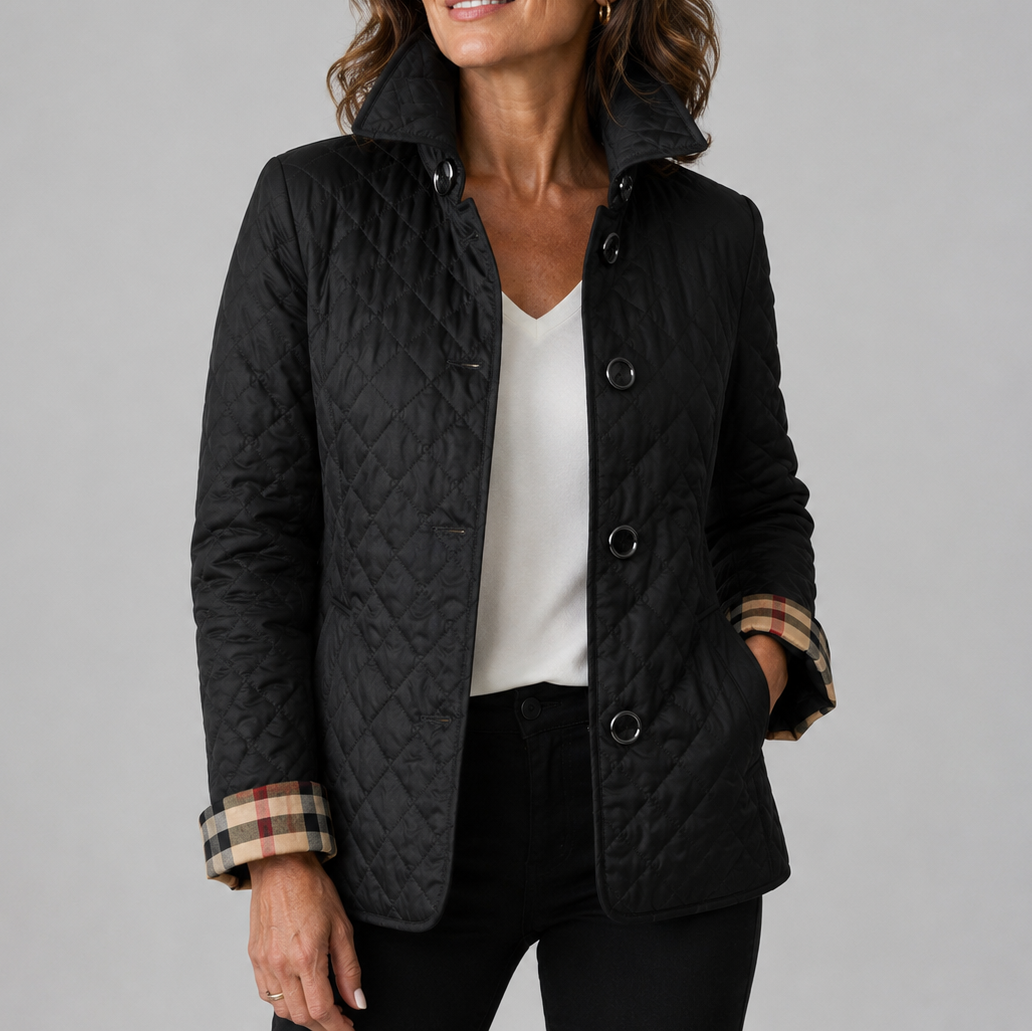 Intissar | Gewatteerde blazer