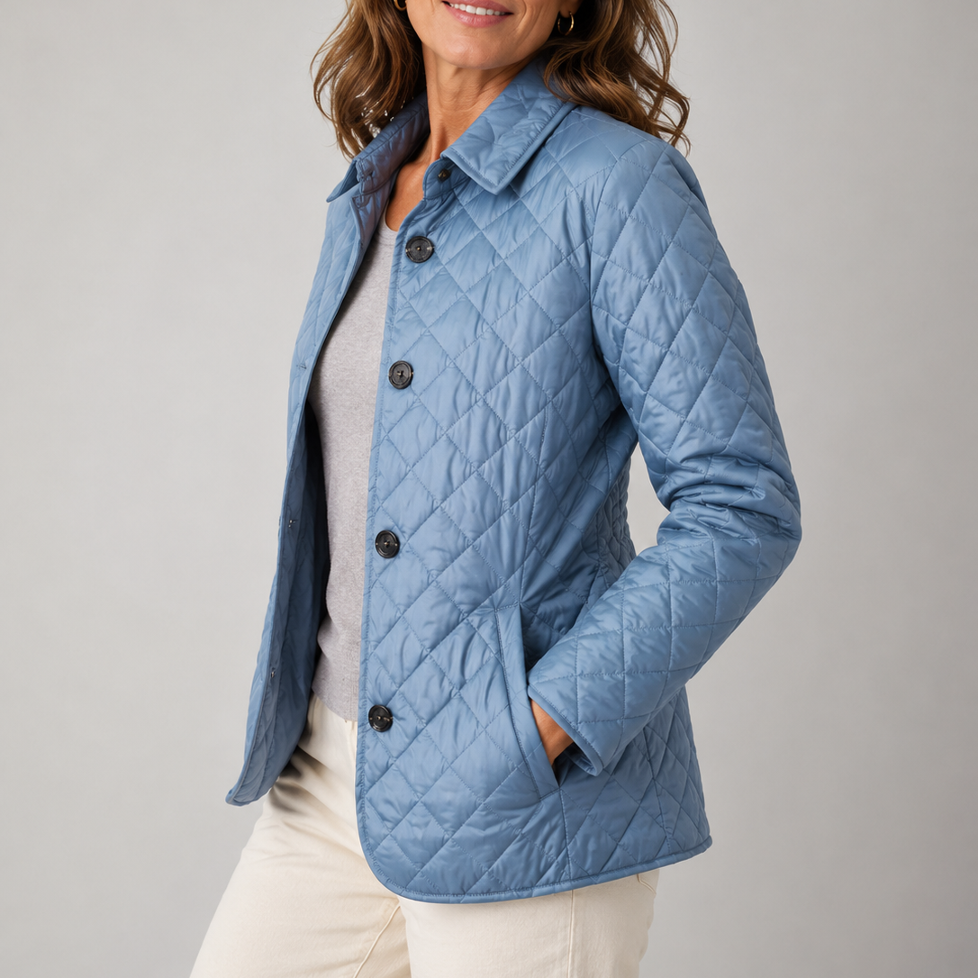 Intissar | Gewatteerde blazer