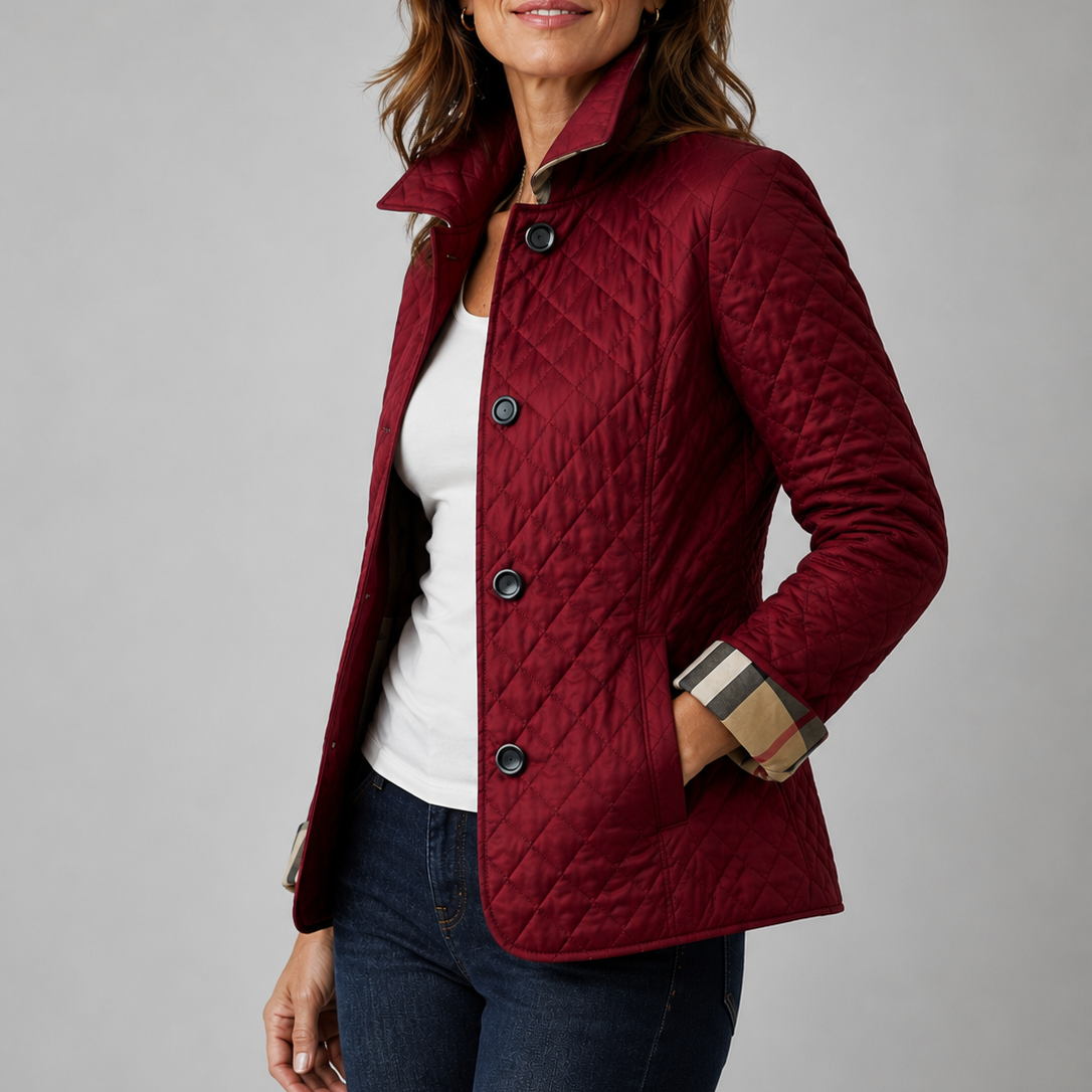 Intissar | Gewatteerde blazer