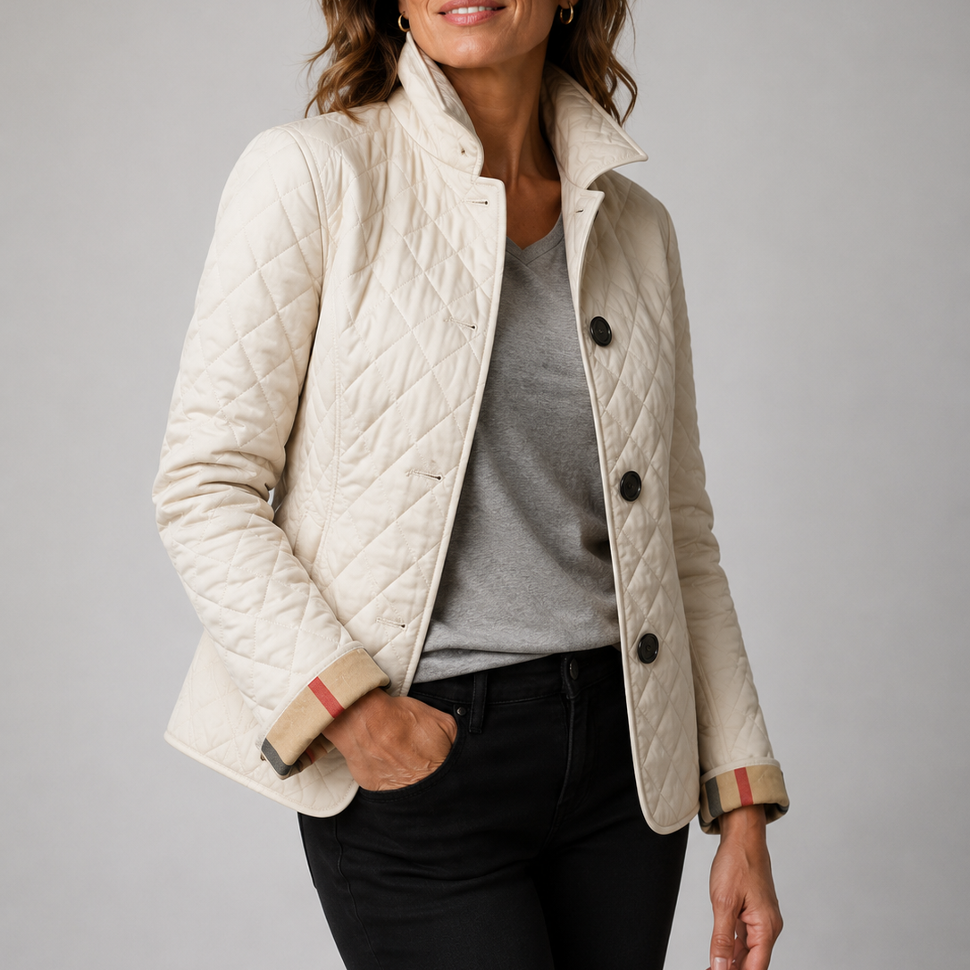 Intissar | Gewatteerde blazer