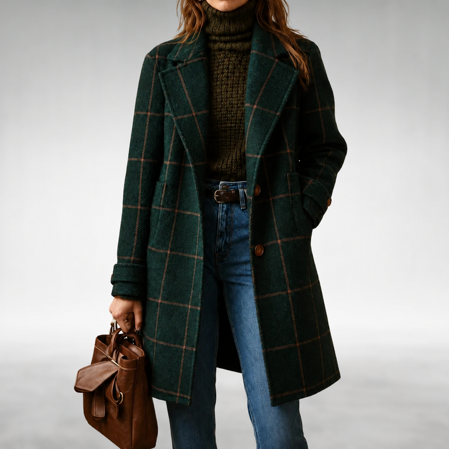 Anouck | Geruite blazerjas