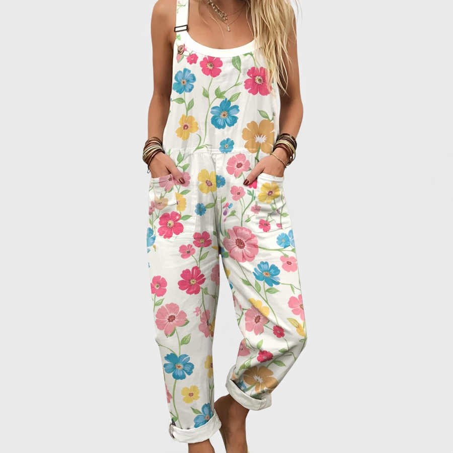 Comfortabele Geprinte Overalls