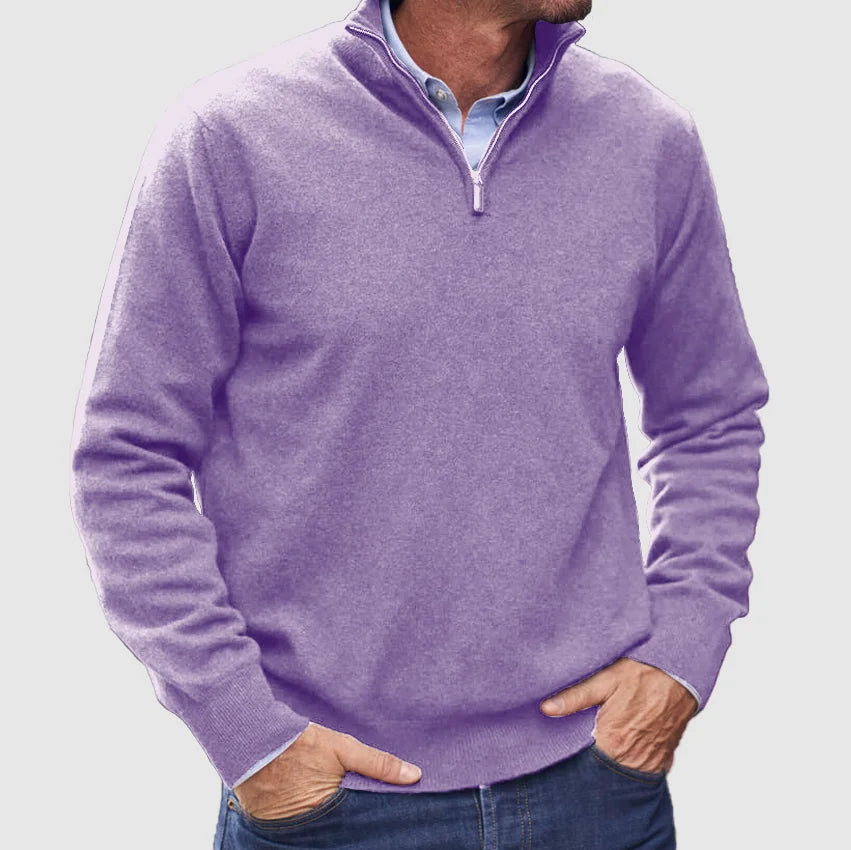 Tim | Half-zip truien