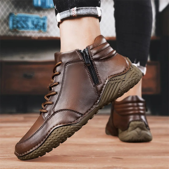 Fedde | Robuuste Schoenen met Ritssluting