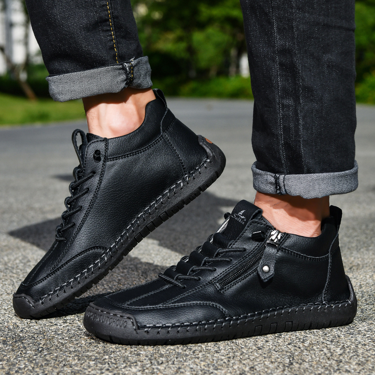 Ties | Casual Schoenen met Rits