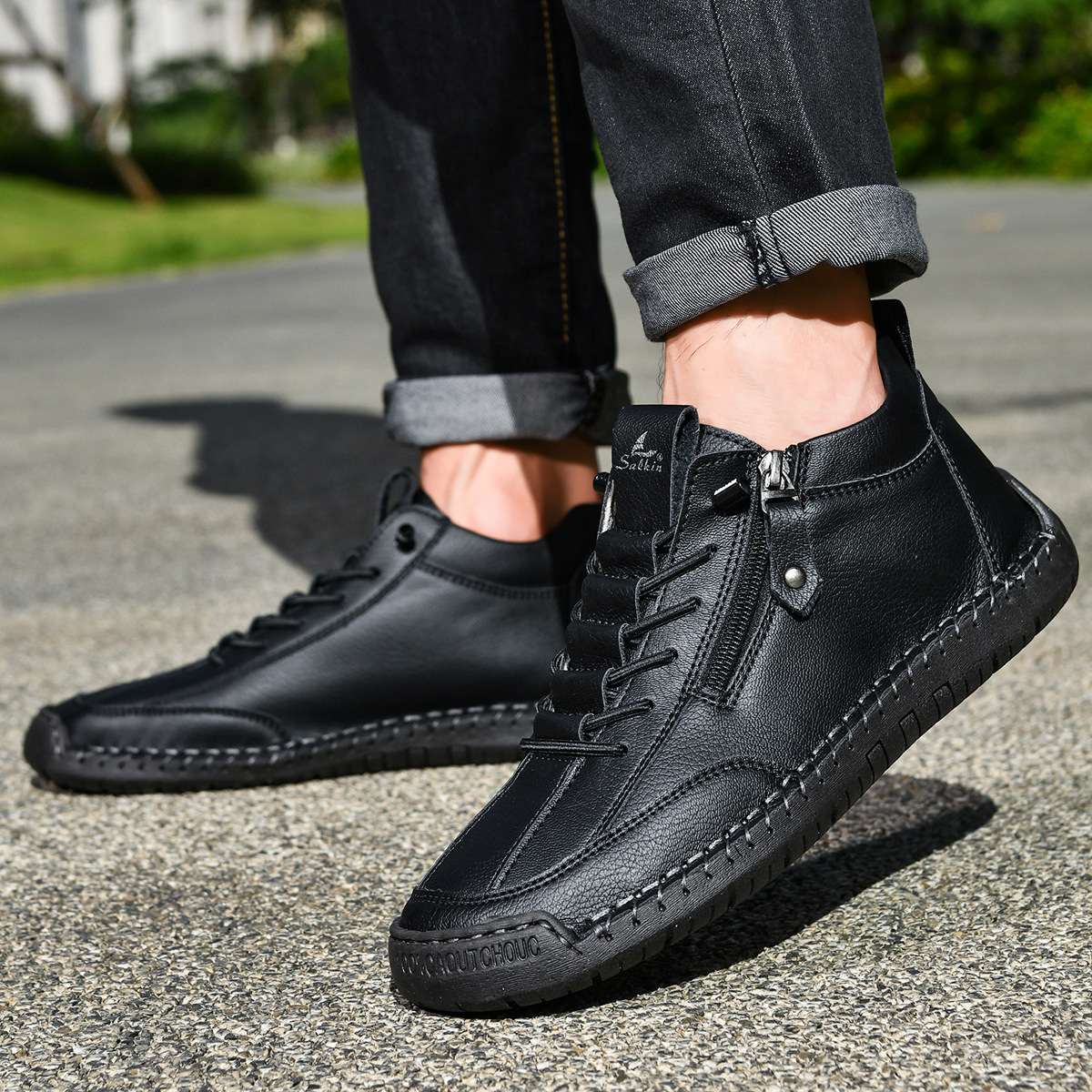 Ties | Casual Schoenen met Rits