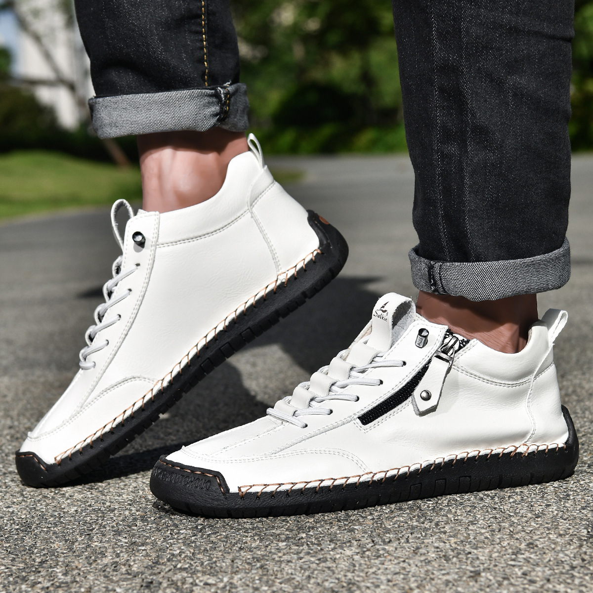 Ties | Casual Schoenen met Rits