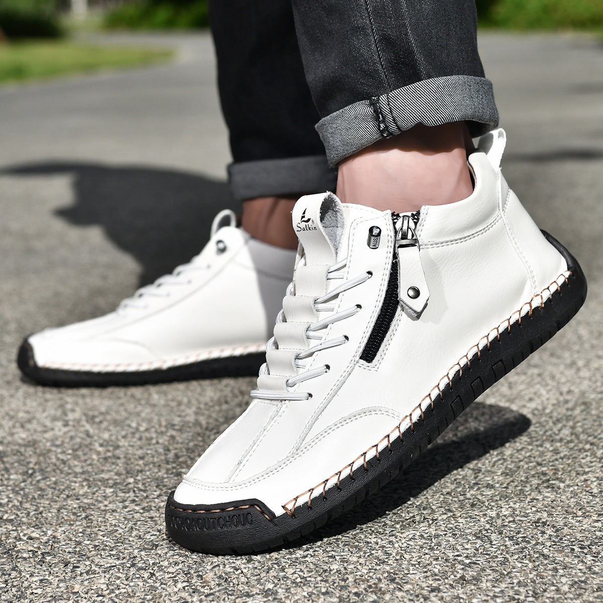 Ties | Casual Schoenen met Rits