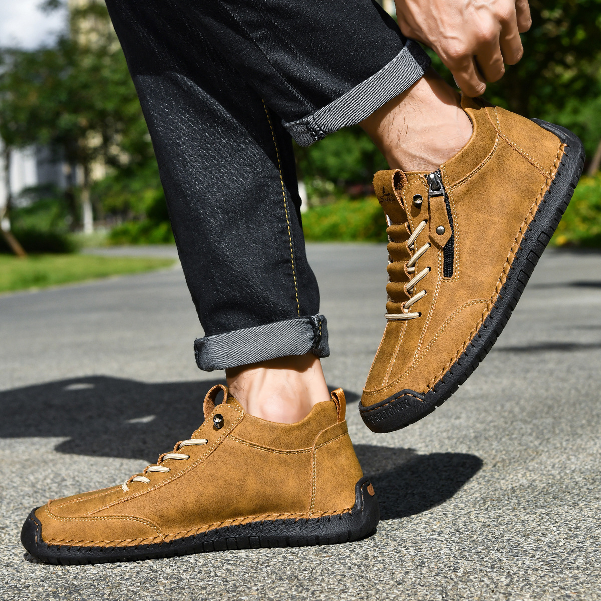 Ties | Casual Schoenen met Rits
