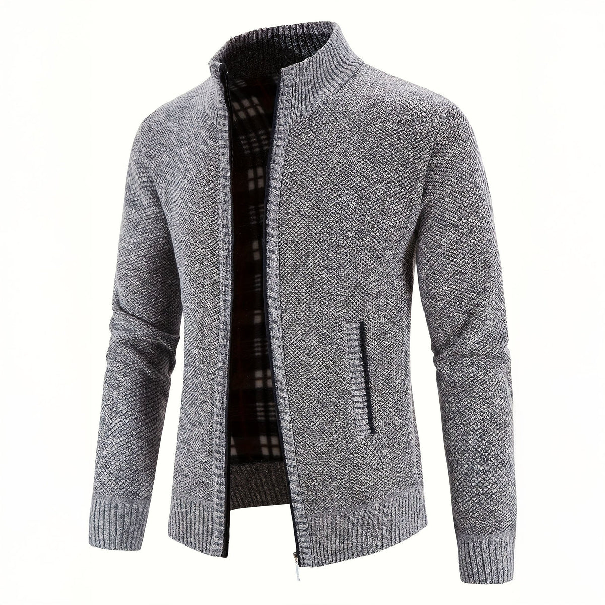 Leon | Luxe Truien met Rits