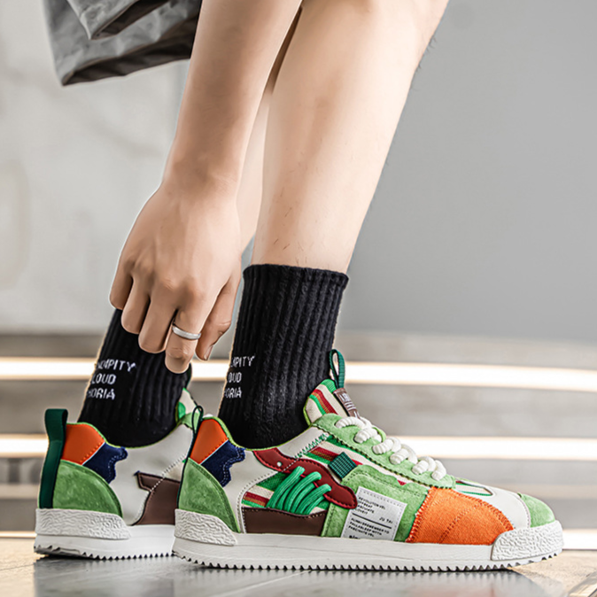 Wesley | Kleurrijke retro schoenen