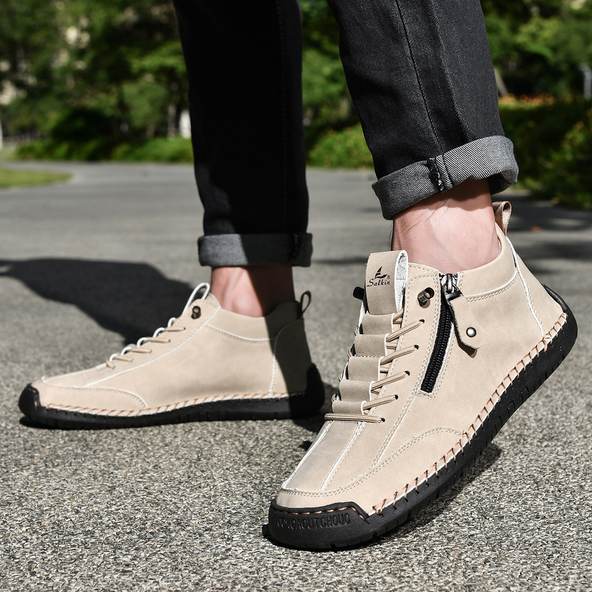 Ties | Casual Schoenen met Rits