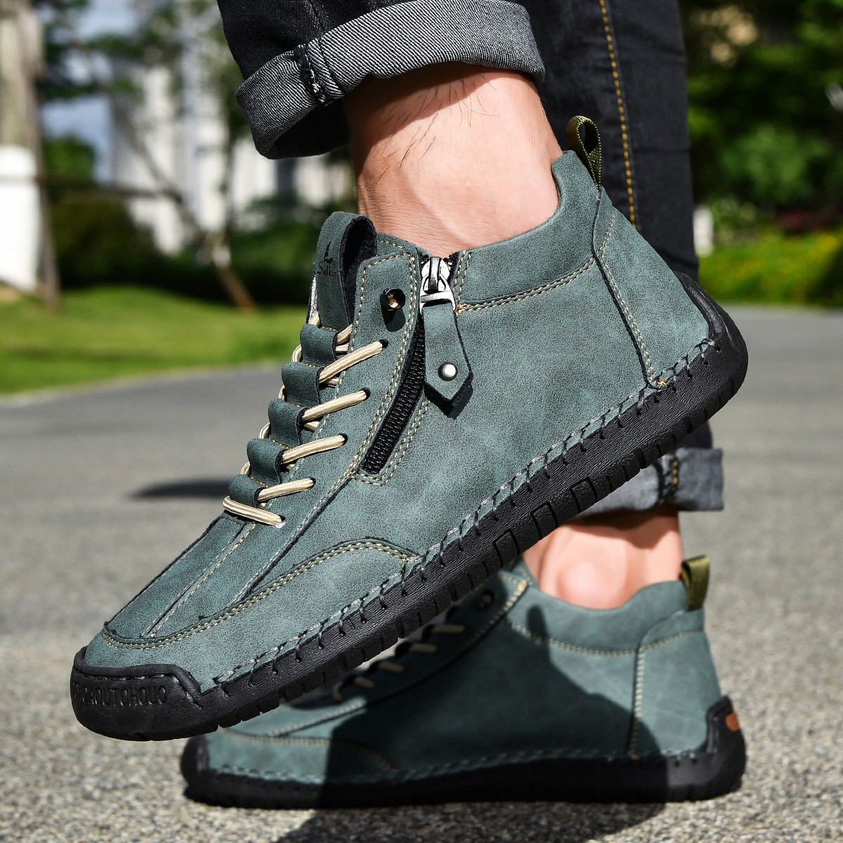 Ties | Casual Schoenen met Rits
