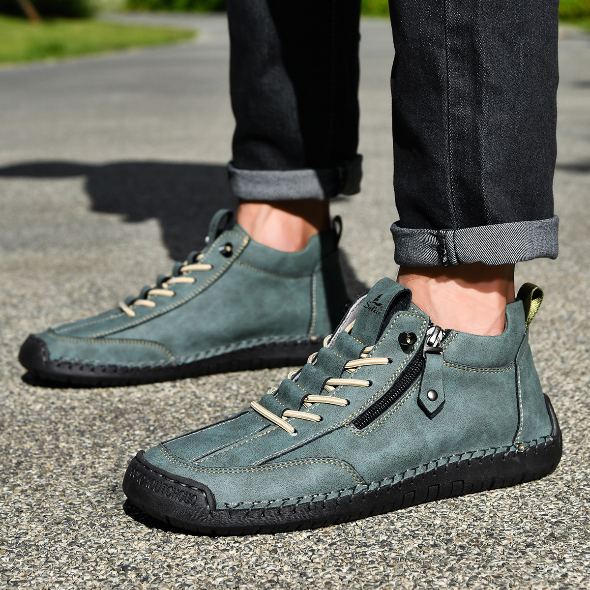 Ties | Casual Schoenen met Rits