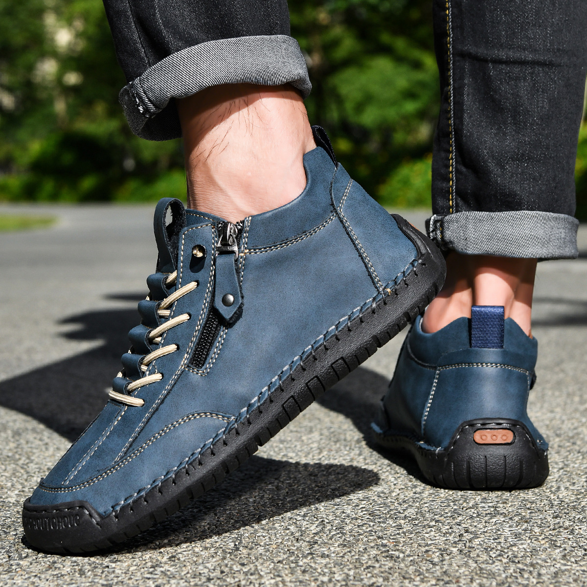 Ties | Casual Schoenen met Rits