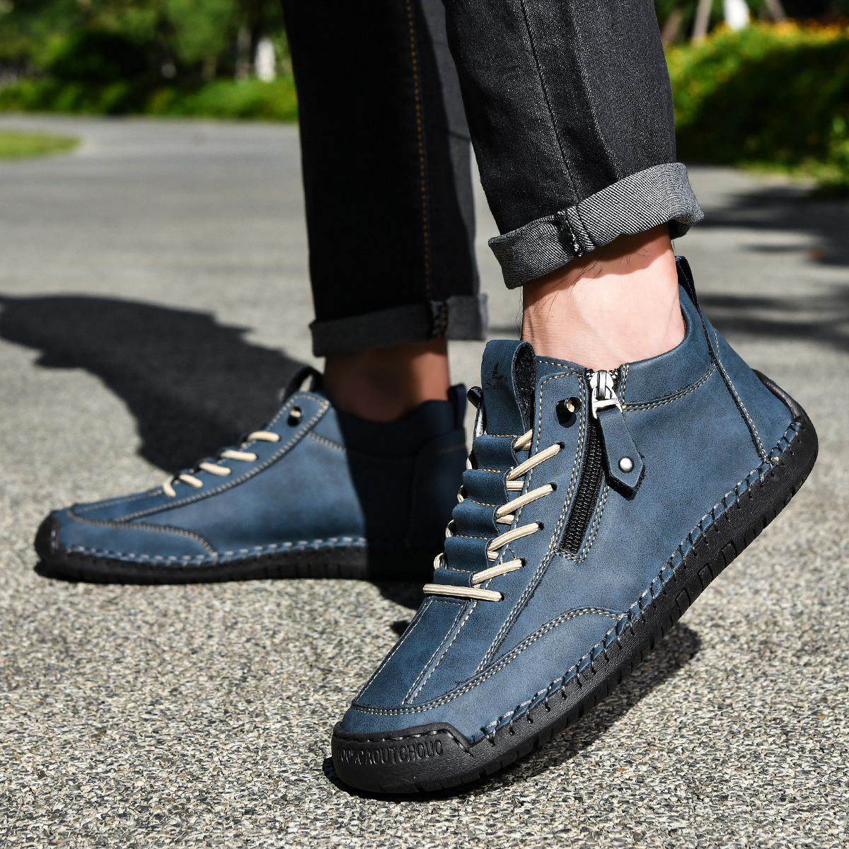 Ties | Casual Schoenen met Rits