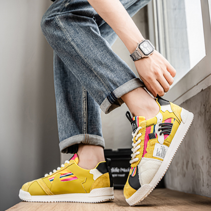 Wesley | Kleurrijke retro schoenen