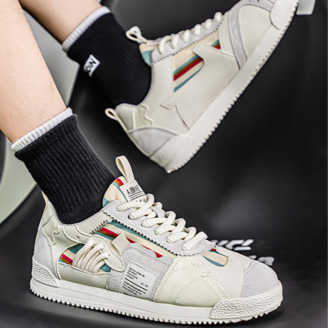 Wesley | Kleurrijke retro schoenen