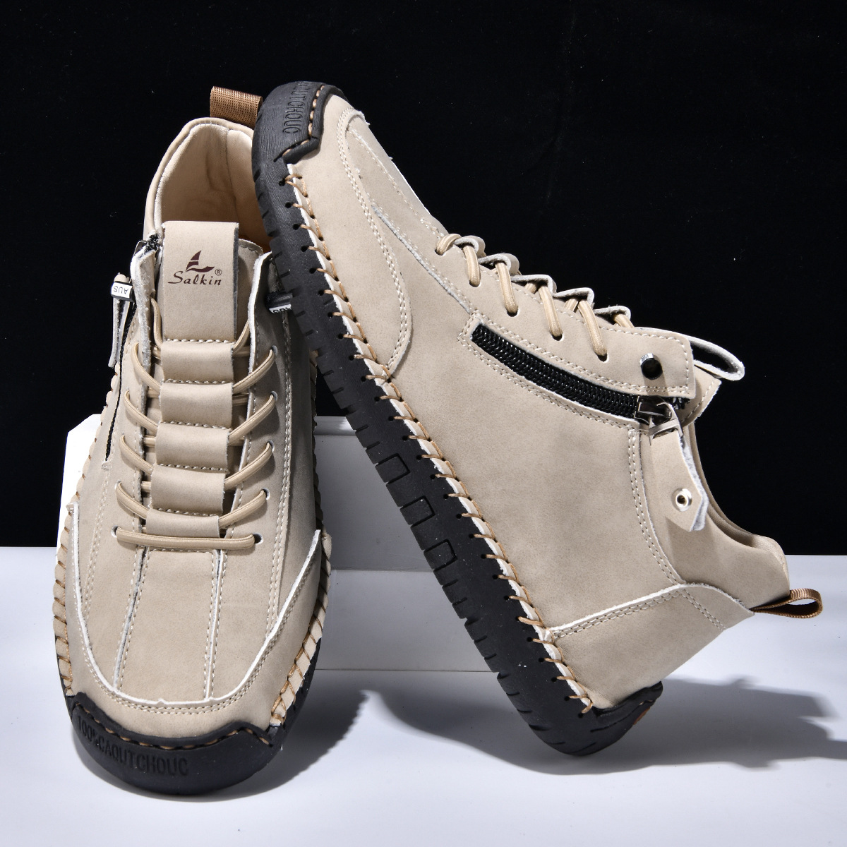 Ties | Casual Schoenen met Rits