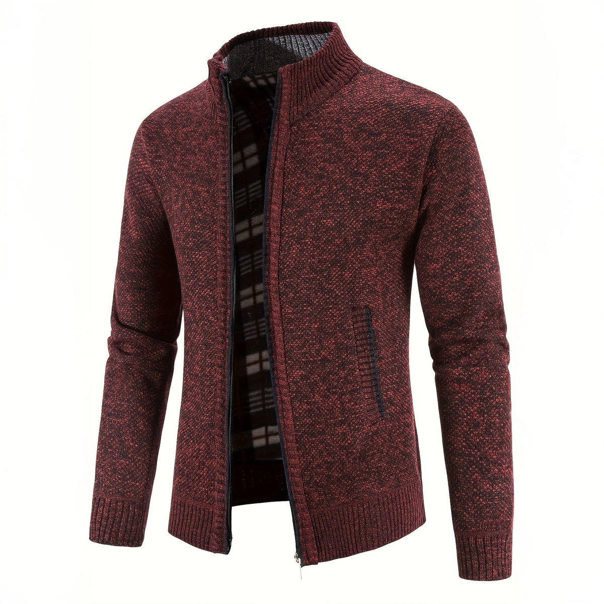 Leon | Luxe Truien met Rits
