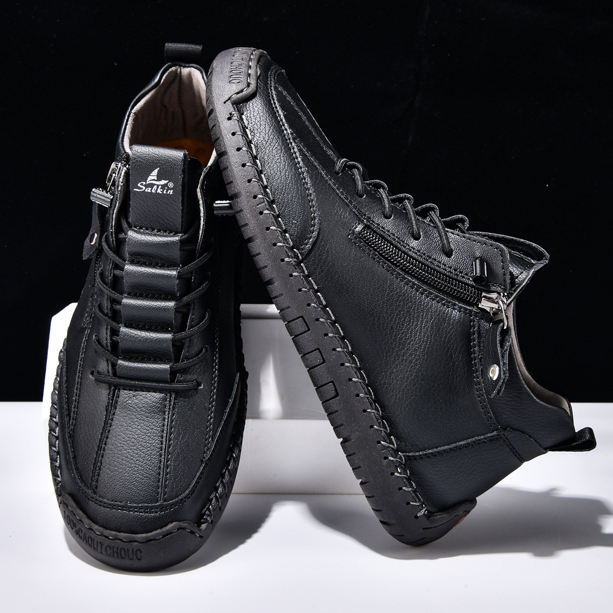 Ties | Casual Schoenen met Rits