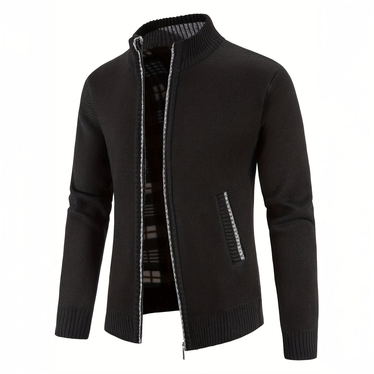 Leon | Luxe Truien met Rits