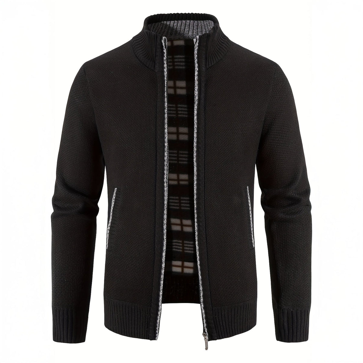 Leon | Luxe Truien met Rits