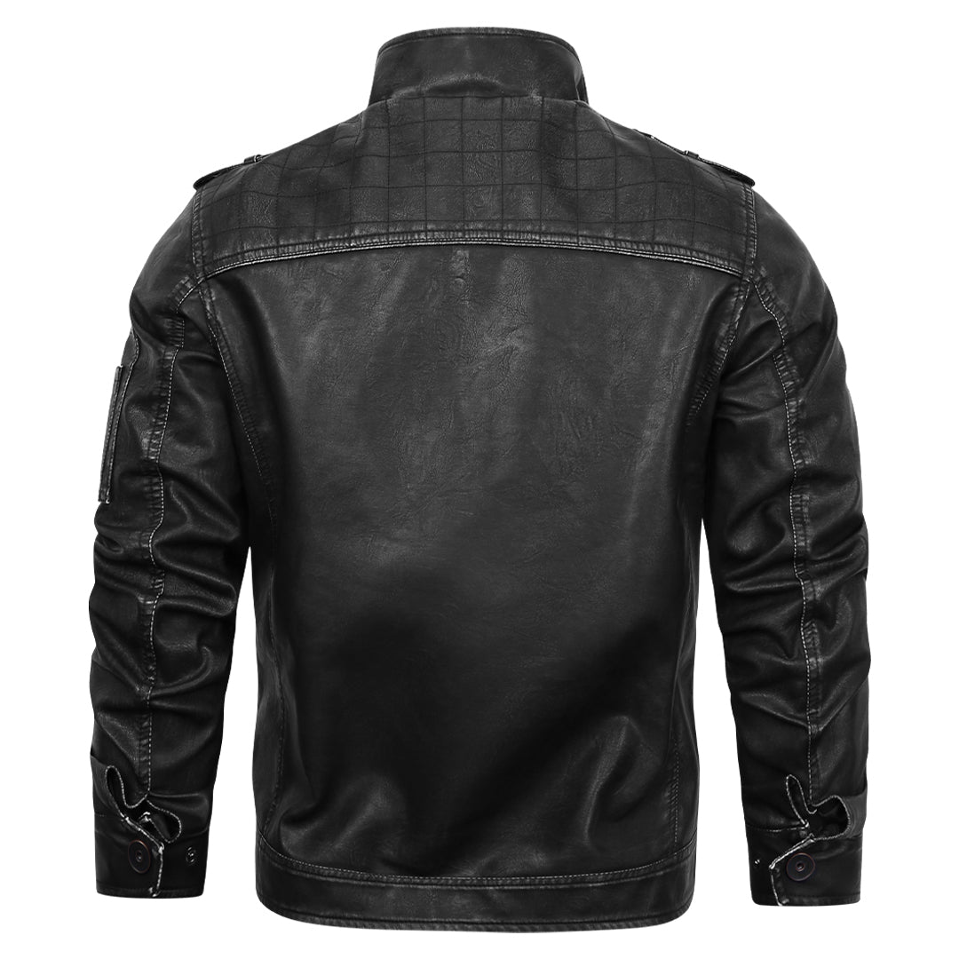 Ronnie | Leren Jas met stijl