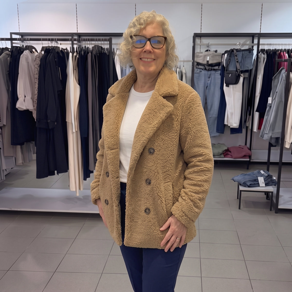 Radha | Oversized blazer teddy