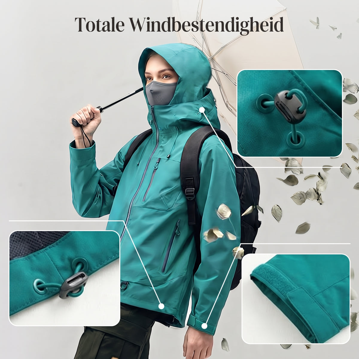 Makbule | Functionele outdoor jas