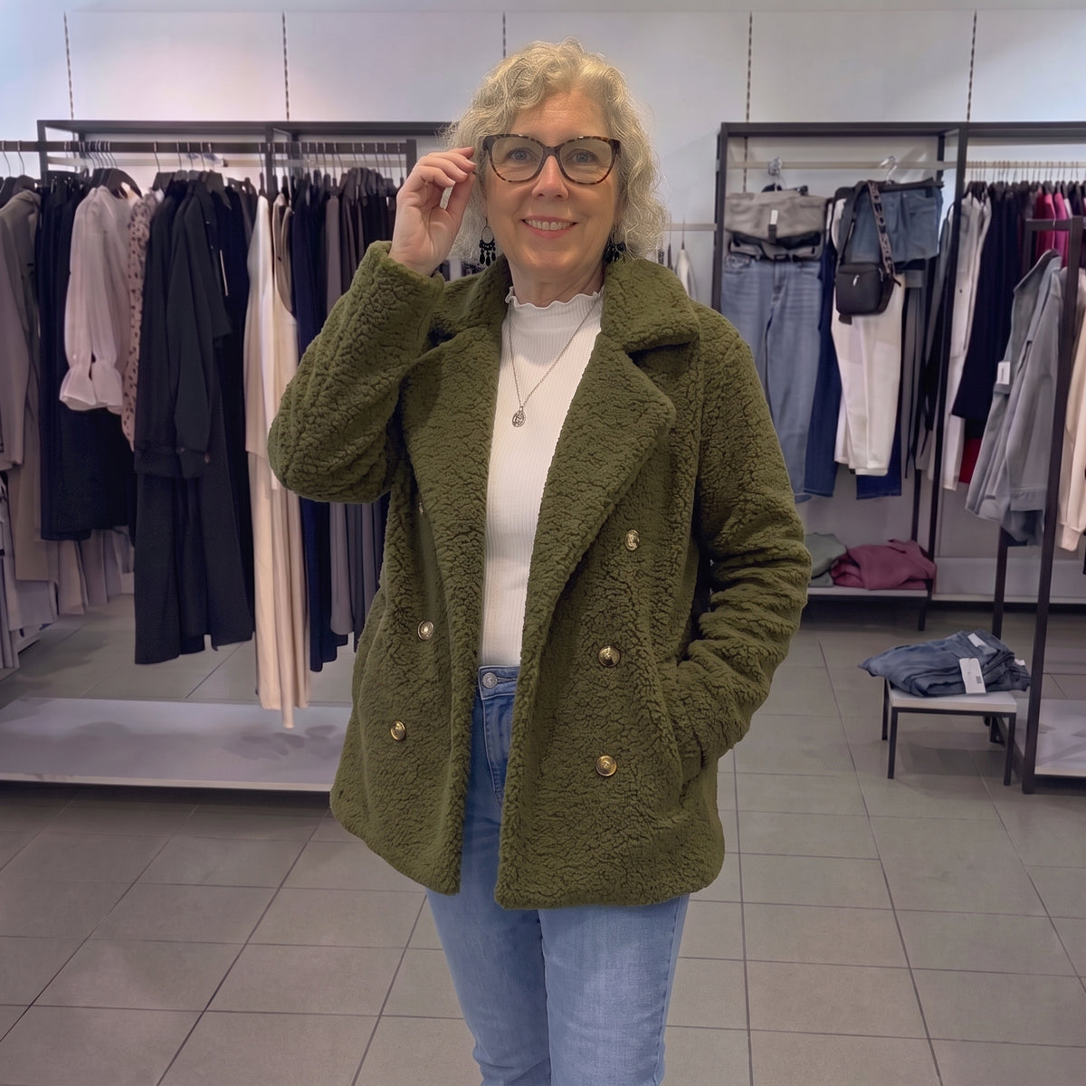 Radha | Oversized blazer teddy