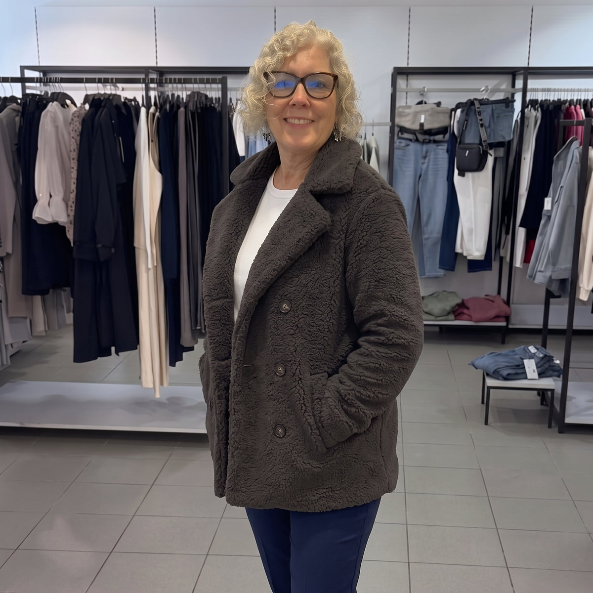 Radha | Oversized blazer teddy