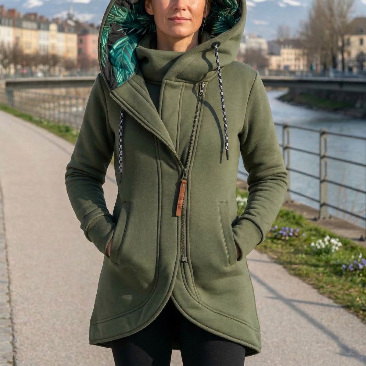 Stéphanie | Warme parka met capuchon