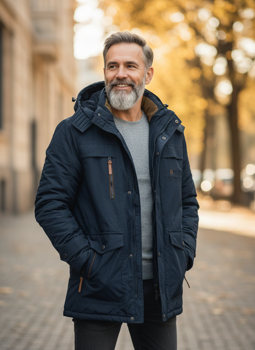 Yannick | Winterjassen met capuchon