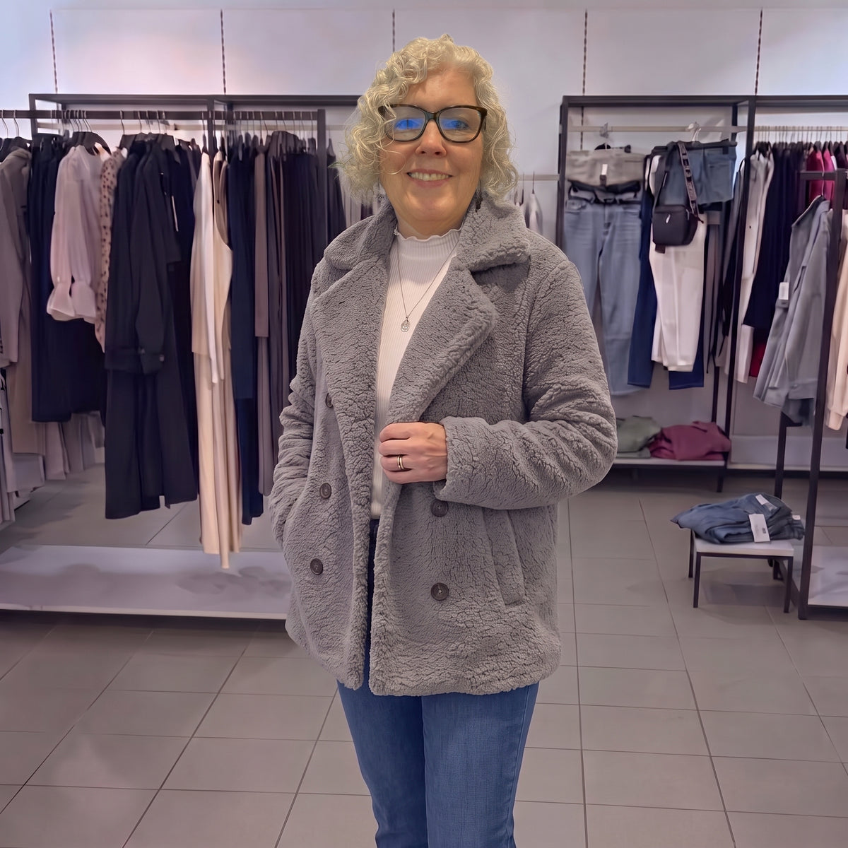Radha | Oversized blazer teddy