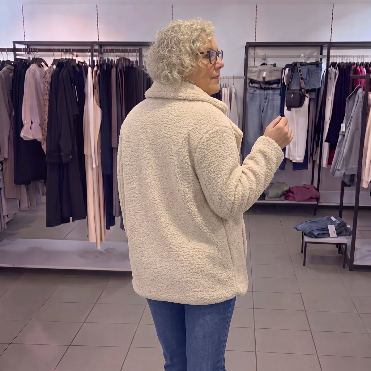 Radha | Oversized blazer teddy