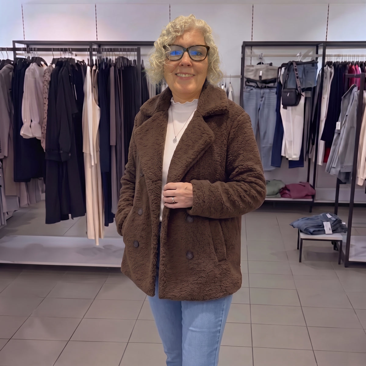 Radha | Oversized blazer teddy