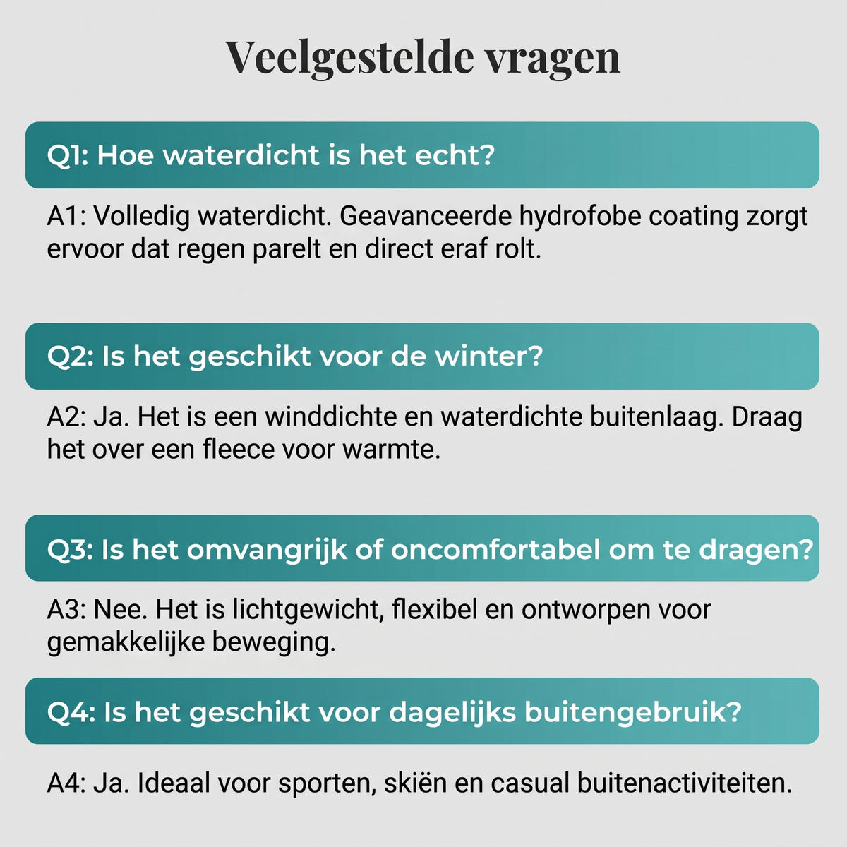 Makbule | Functionele outdoor jas
