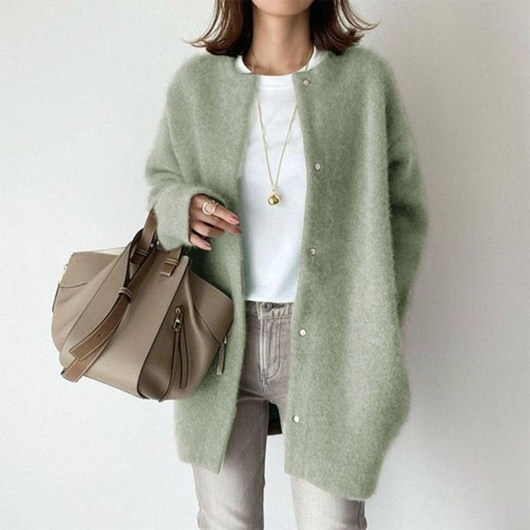 Naciye | Lange cardigan zacht aanvoelend