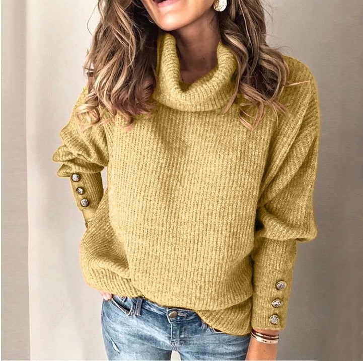 Milana | Oversized coltrui met knopen