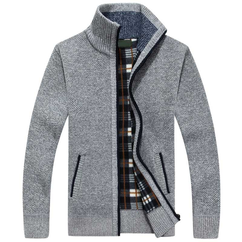Pieter | Gebreide cardigan met rits