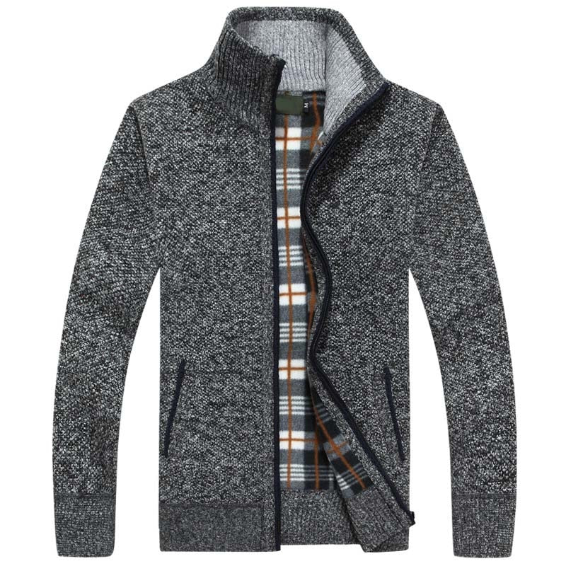 Pieter | Gebreide cardigan met rits