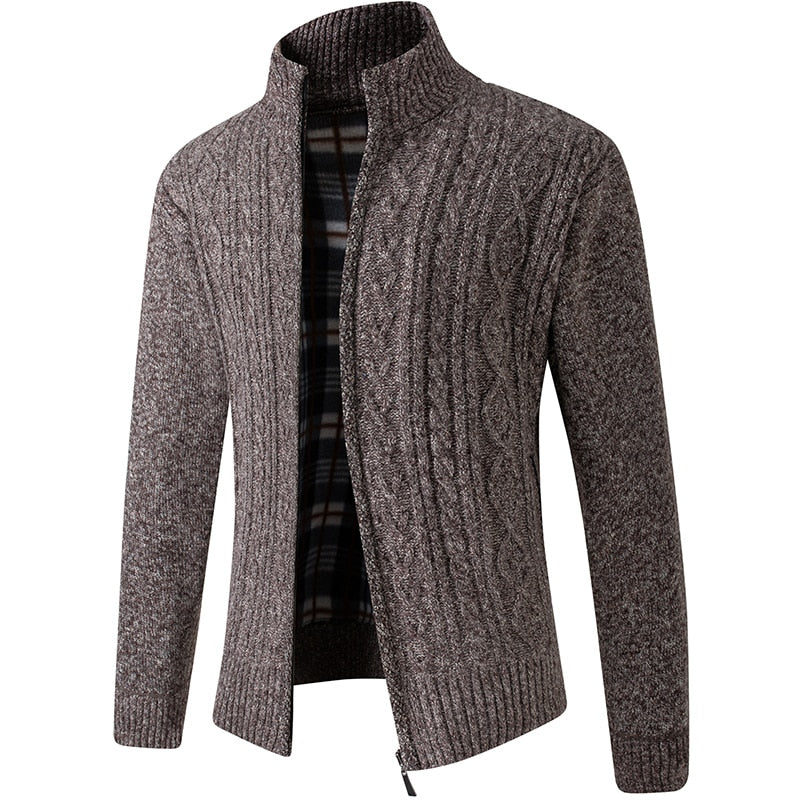 Pieter | Gebreide cardigan met rits