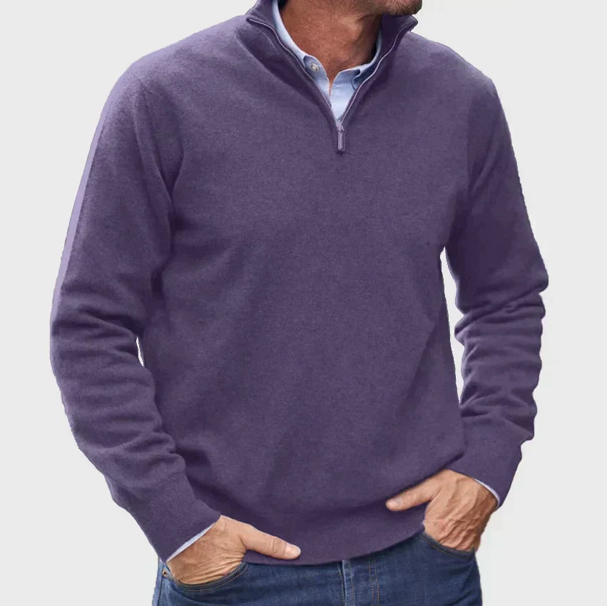 Tim | Half-zip truien
