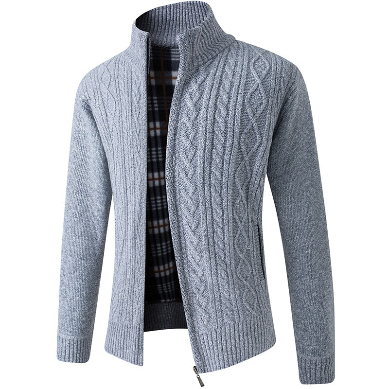 Pieter | Gebreide cardigan met rits
