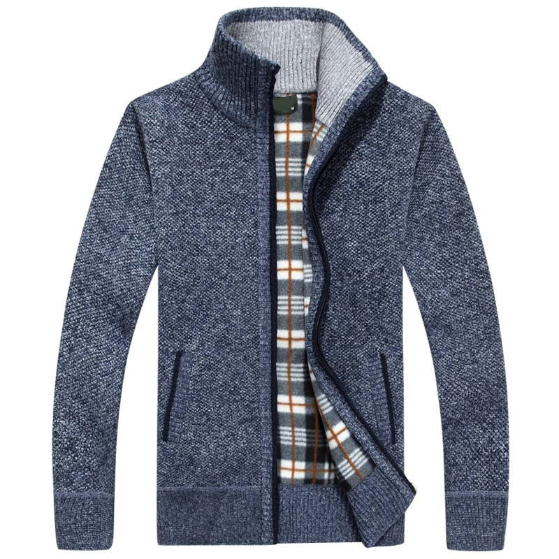 Pieter | Gebreide cardigan met rits