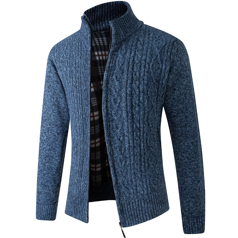 Pieter | Gebreide cardigan met rits